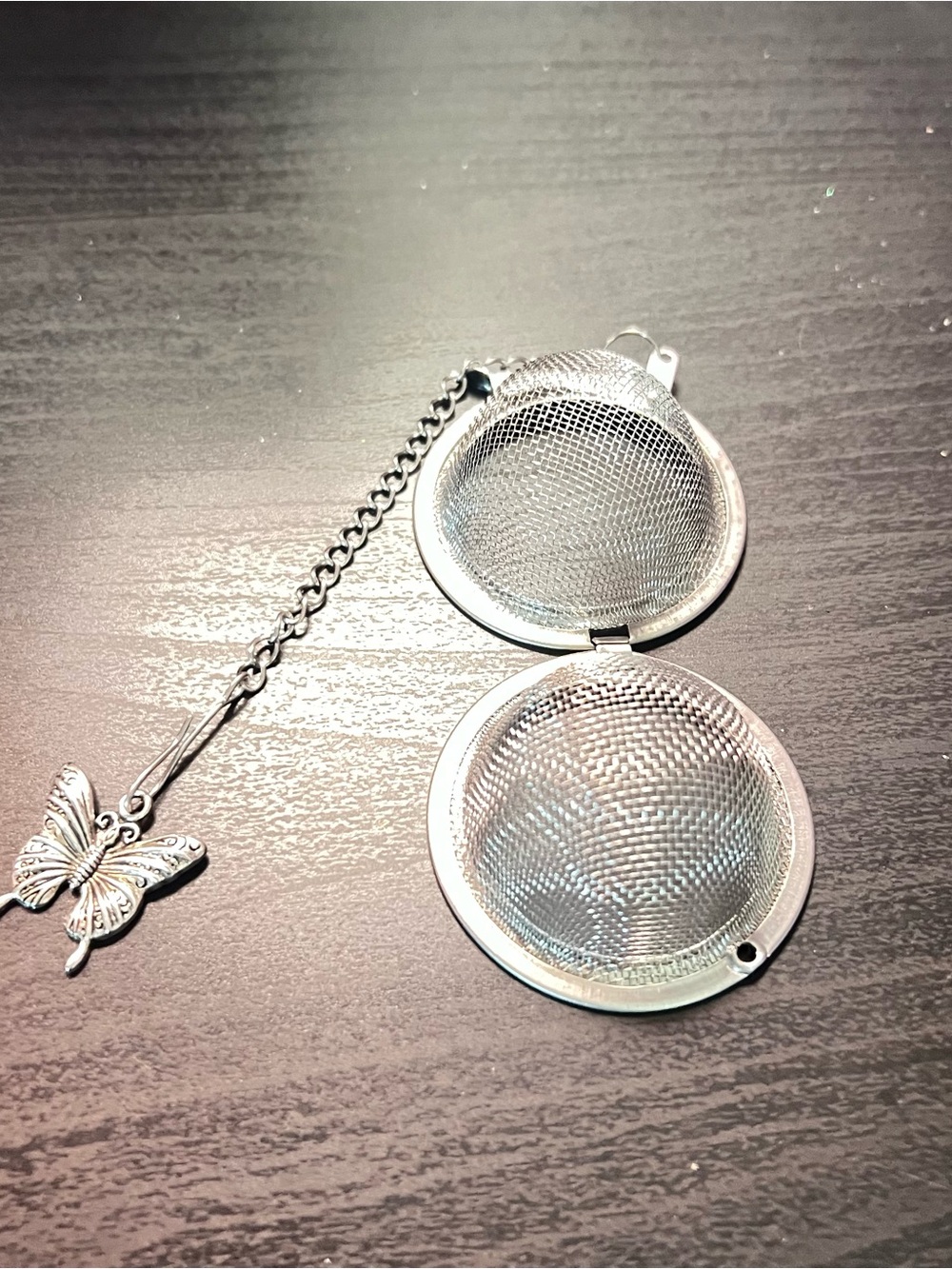2 NWOT Tea Infusers for Loose Tea Steeper Stainless Steel Ball Mesh Tea Strainer - Picture 3 of 4